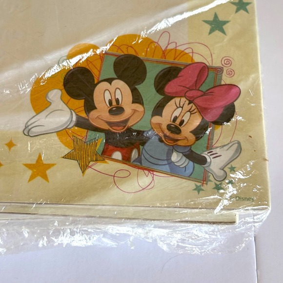 Disney Mickey Minnie Pluto 6 Packs Stationery Paper Sealed Retired Design NOS - Picture 3 of 8